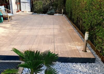 Terrasse sur plot