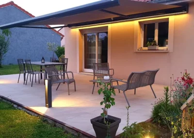 Terrasse sur plot
